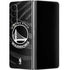 NBA Golden State Warriors Black Animal Print Galaxy Z Fold4 5G Skin